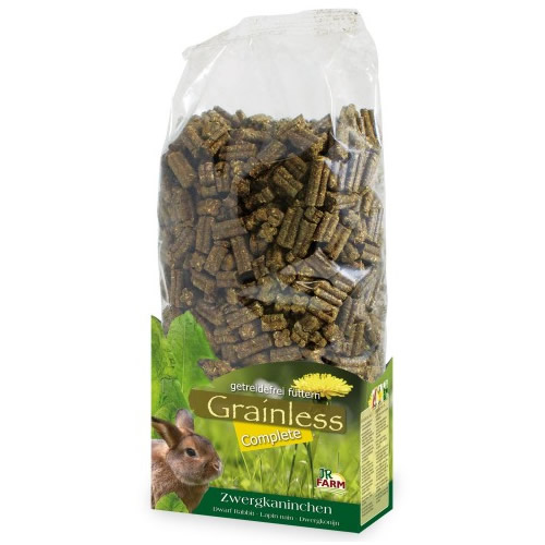 JR Farm Grainless Complete Zwergkaninchen 3,5 kg - 4 Stück JR Farm Grainless Complete Zwergkaninchen 3,5 kg - 4 Stück