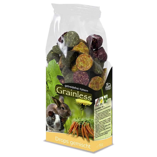 JR Farm Grainless Drops gemischt 140 g - 8 Stück