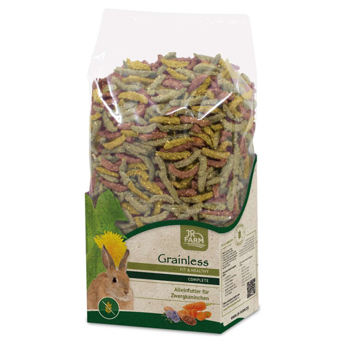 JR Farm Grainless Health Complete Zwergkaninchen 600 g - 4 Stück