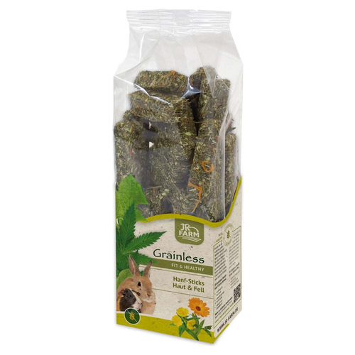 JR Farm Grainless Health Hanf-Sticks Haut & Fell 75 g - 7 Stück