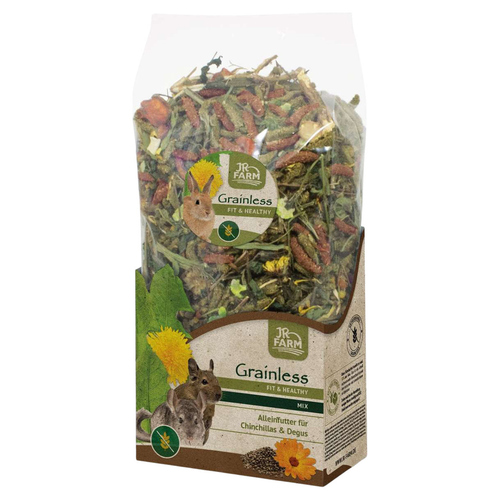 JR Farm Grainless Health Mix Chininchilla & Degu 600 g - 4 Stück