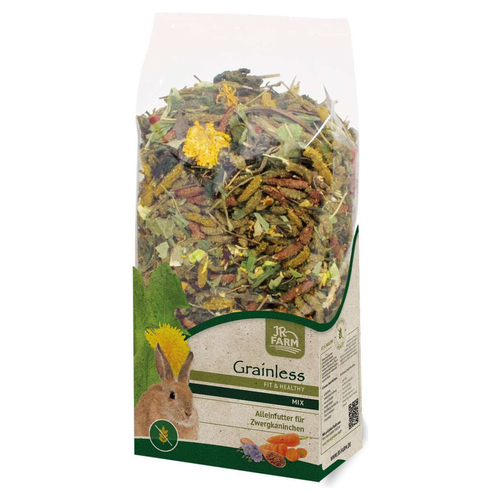 JR Farm Grainless Health Mix Zwergkaninchen 600 g - 4 Stück
