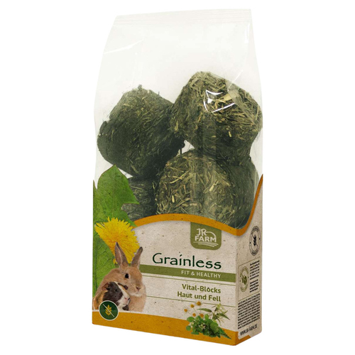 JR Farm Grainless Health Vital-Blocks Haut & Fell 300 g - 4 Stück