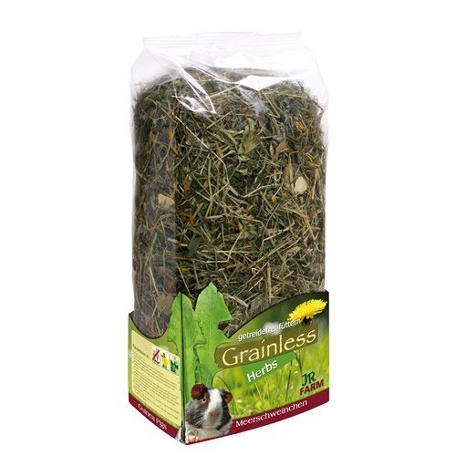 JR Farm Grainless Herbs Meerschweinchen 400 g - 6 Stück
