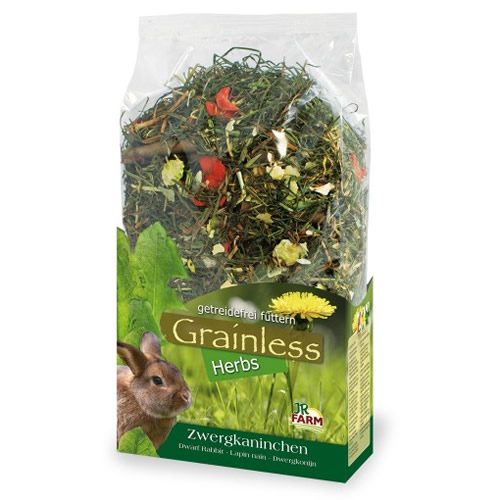 JR Farm Grainless Herbs Zwergkaninchen 5 kg
