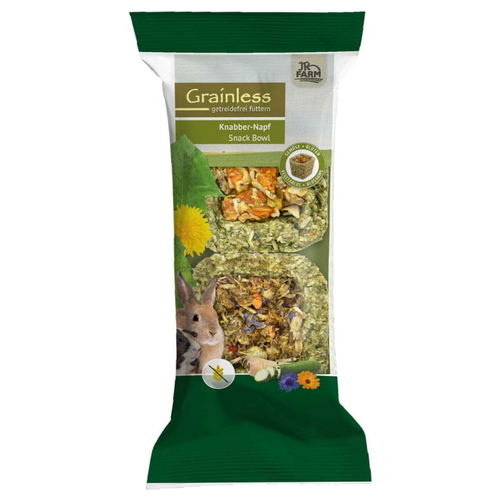JR Farm Grainless Knabber-Napf gemischt 2 x 75 g - 5 Stück