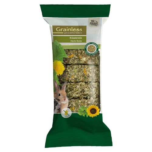 JR Farm Grainless Kräuterolis Löwenzahn-Sonnenblumen 70 g - 5 Stück