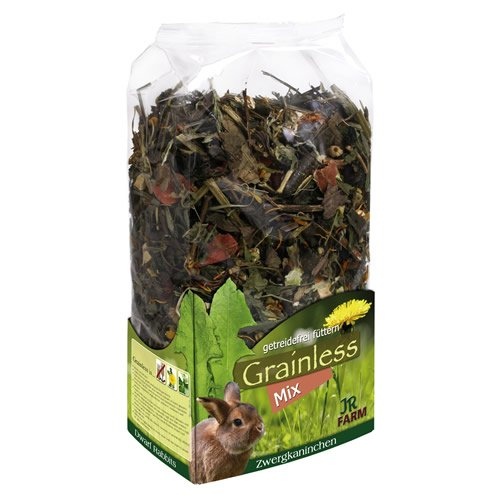 JR Farm Grainless Mix Zwergkaninchen 650 g - 6 Stück