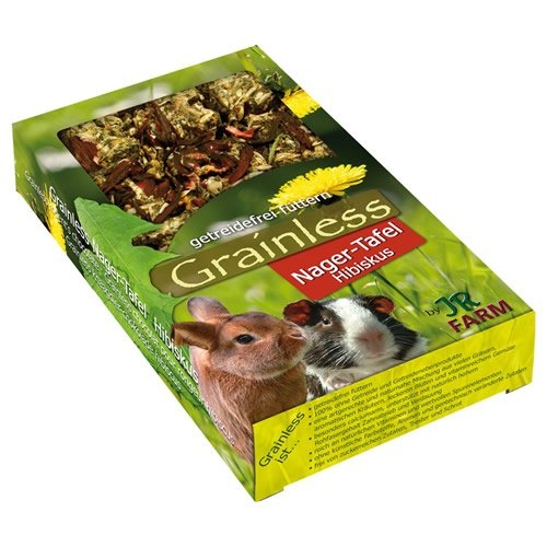 JR Farm Grainless Nager-Tafel Hibiskus - 7 Stück