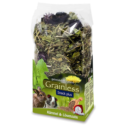JR Farm Grainless Plus Kümmel & Löwenzahn 100 g - 6 Stück