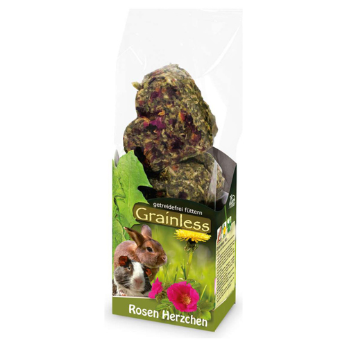 JR Farm Grainless Rosen Herzchen 7 x 105 g - 8 Stück