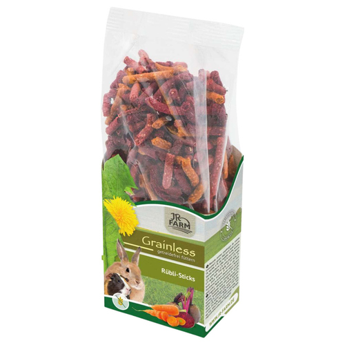 JR Farm Grainless Rübli-Sticks 125 g - 8 Stück
