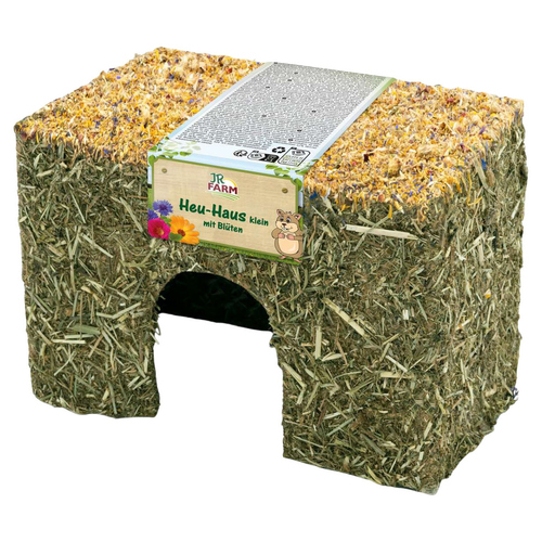 JR Farm Heu-Haus Blüte klein 75 g - 4 Stück
