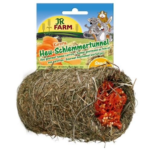 JR Farm Heu-Schlemmertunnel Karotte 125 g - 6 Stück