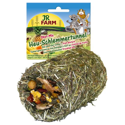 JR Farm Heu-Schlemmertunnel Obst-Mix 125 g - 6 Stück JR Farm Heu-Schlemmertunnel Obst-Mix 125 g - 6 Stück