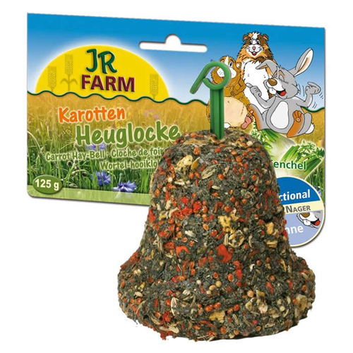JR Farm Heuglocke Karotten 125 g - 5 Stück JR Farm Heuglocke Karotten 125 g - 5 Stück