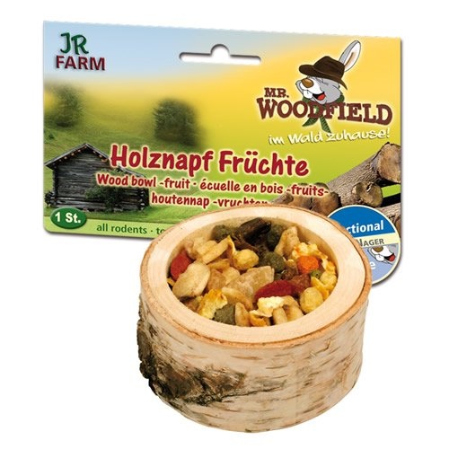 JR Farm Holznapf gefüllt Früchte - 6 Stück