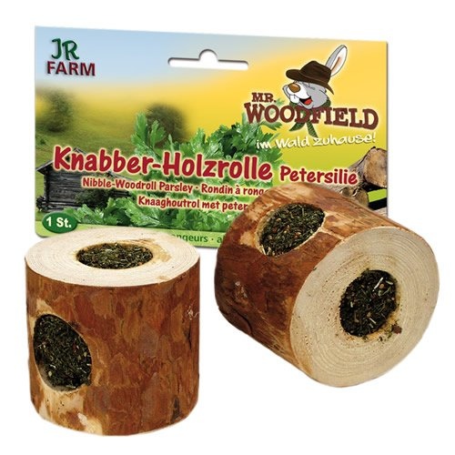 JR Farm Knabber-Holzrolle mit Petersilie - 5 Stück