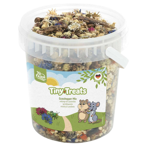 JR Farm Tiny Treats Grasshopper-Mix 150 g - 6 Stück