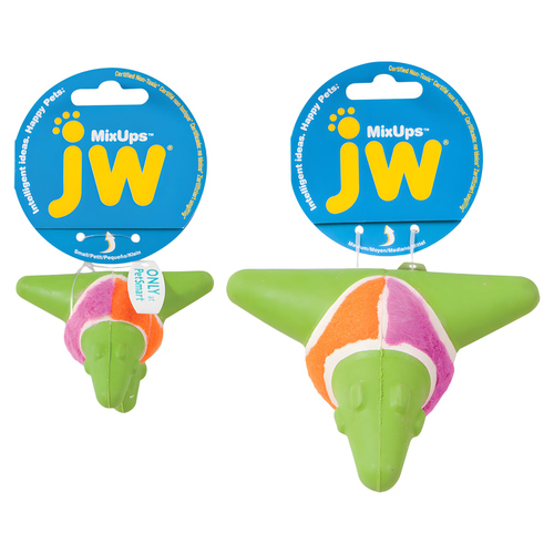 JW PET Hundespielzeug Mixups Arrow Ball, Größe: M JW PET Hundespielzeug Mixups Arrow Ball, Größe: M