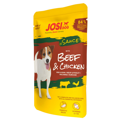 Josera Beef & Chicken in Sauce 100 g - 24 Stück