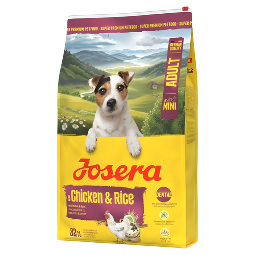 Josera Chicken & Rice Mini Adult 10 kg Josera Chicken & Rice Mini Adult 10 kg