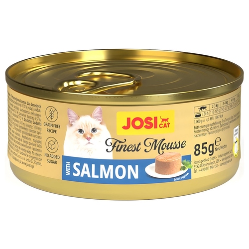 Josera Finest Mousse with Salmon 85 g - 12 Stück
