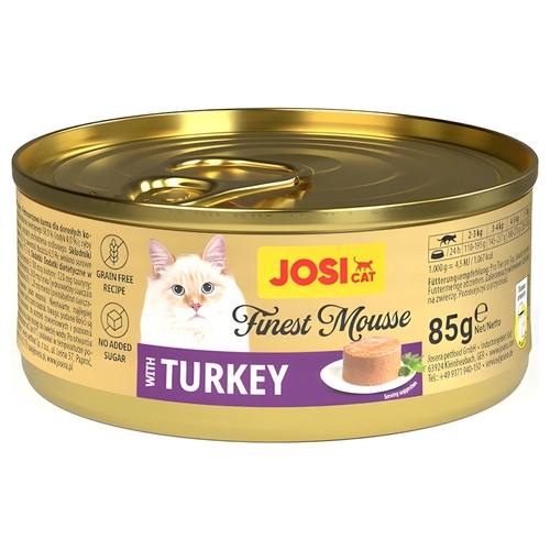 Josera Finest Mousse with Turkey 85 g - 12 Stück