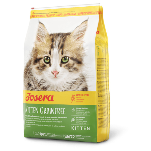 Josera Kitten Grainfree mit Geflügel, Kartoffeln und grünen Erbsen 10 kg