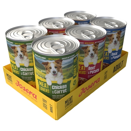 Josera Meat Lovers Adult Menu Multipack 6 x 400 g