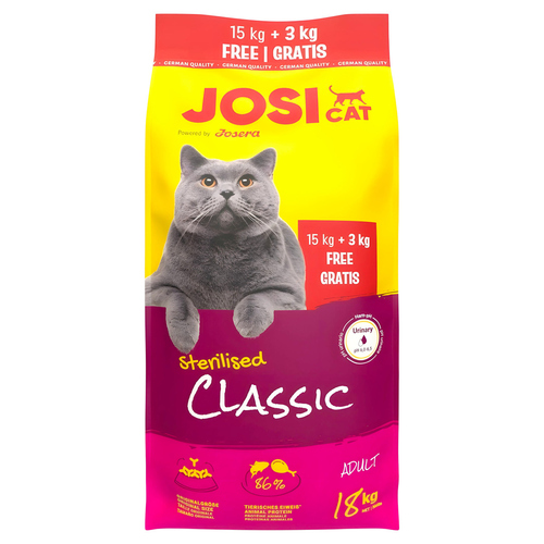 Josera Sterilised Classic 15 + 3 kg Josera Sterilised Classic 15 + 3 kg