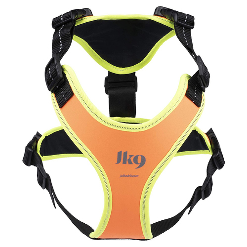 Julius-K9 Mantrailing Geschirr neonorange, Größe: XS