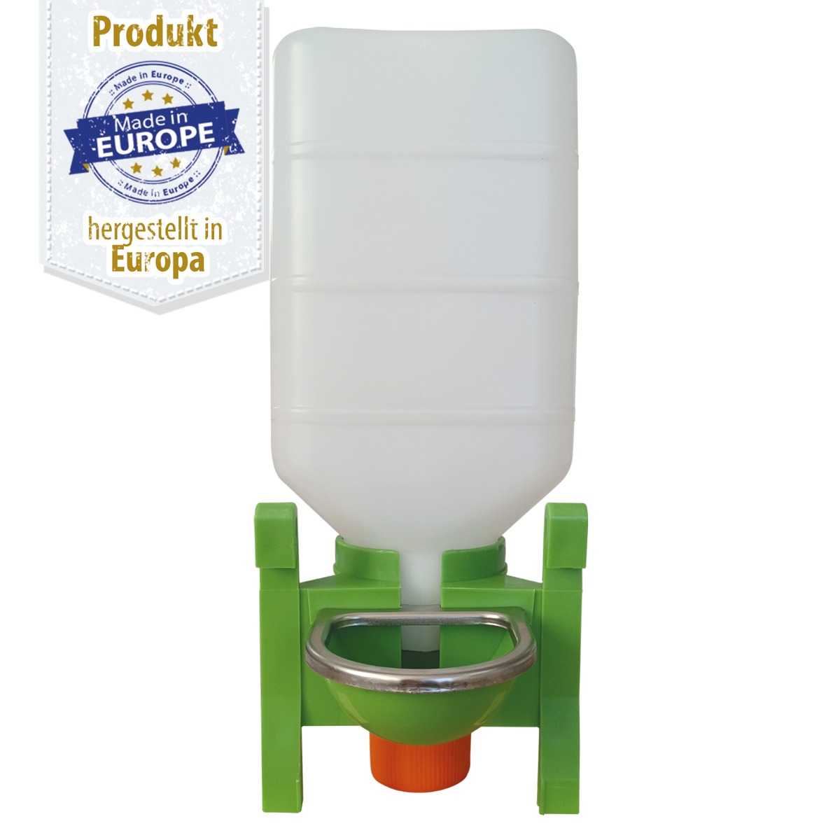 Kaninchentränke mit Tränkebecken 2 Liter