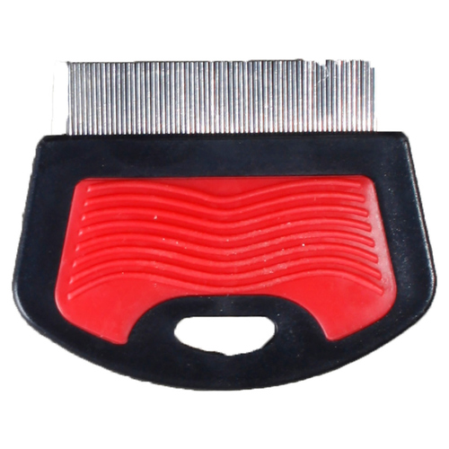 Karlie Flohkamm Luxus rot/schwarz