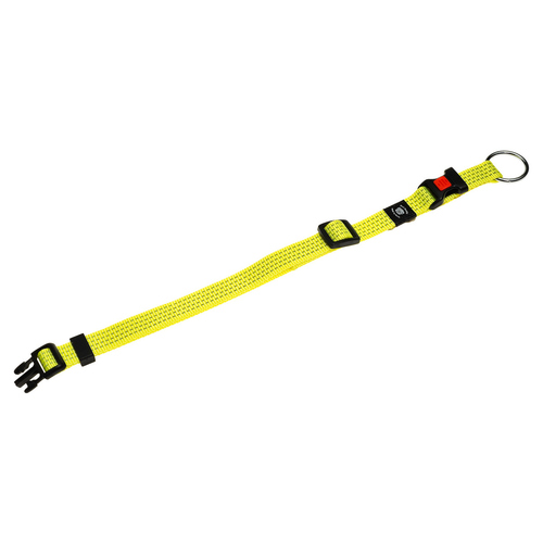 Karlie Halsband Art Sportiv Plus reflektierend neongelb, Größe: M