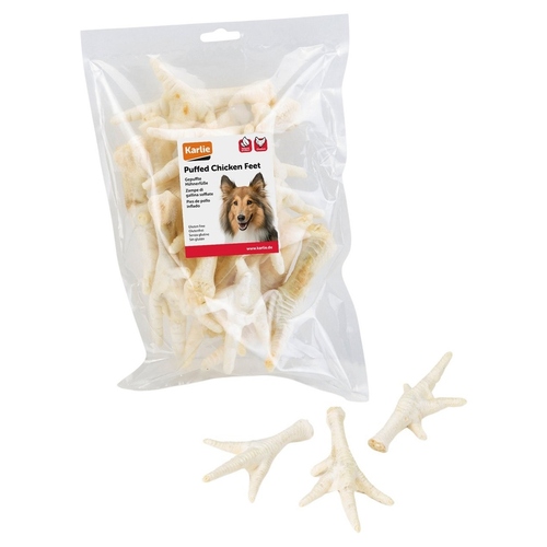 Karlie Hühnerfüße geröstet 200 g - 40 Stück / Sparpaket