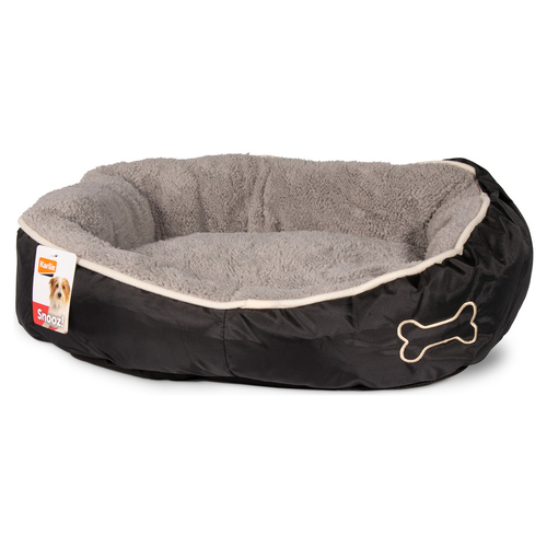 Karlie Hundekorb Chipz rund grau, Maße: 52 x 46 x 18 cm Karlie Hundekorb Chipz rund grau, Maße: 52 x 46 x 18 cm