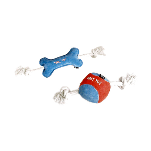 Karlie Hundespielzeug Puppy Spielzeug Knochen, Maße: 35 cm