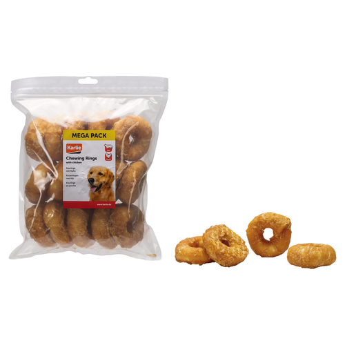 Karlie Kauringe für Hunde mit Huhn - 15 Stück