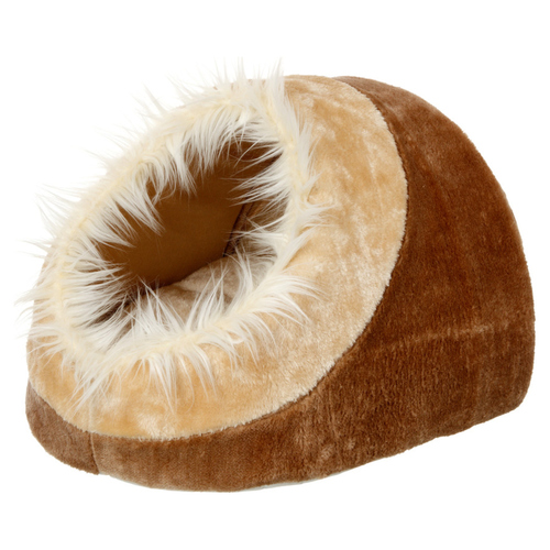 Karlie Liegehöhle Mandy für Hunde braun-beige