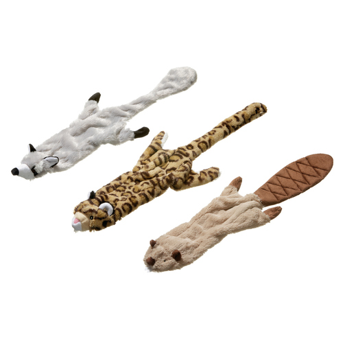 Karlie Plüschspielzeug "Wild Zoo" Biber, Fuchs, Leopard, Maße: 60 cm