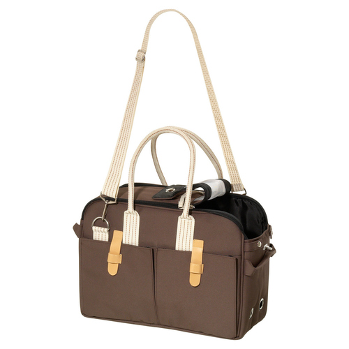 Karlie Shopper City Tragetasche braun, Maße: 45 x 21 x 30 cm