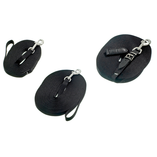 Karlie Suchleine Art Sportiv Plus schwarz, Länge: 5 m, Breite: 15 mm