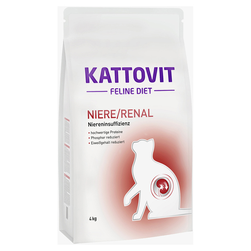 Kattovit Feline Diet Niere/Renal 4 kg