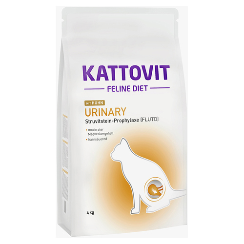 Kattovit Feline Diet Urinary mit Huhn 4 kg