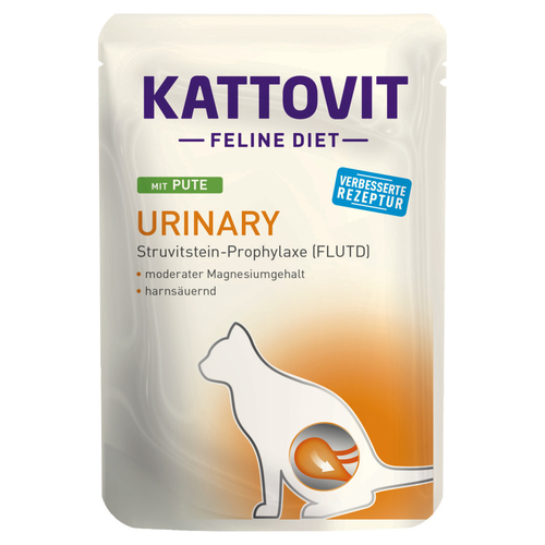 Kattovit Feline Diet Urinary mit Pute 85 g - 24 Stück