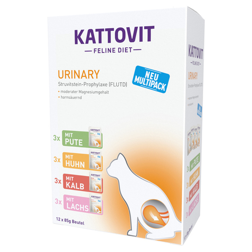 Kattovit Multipack Feline Diet Urinary 12 x 85 g