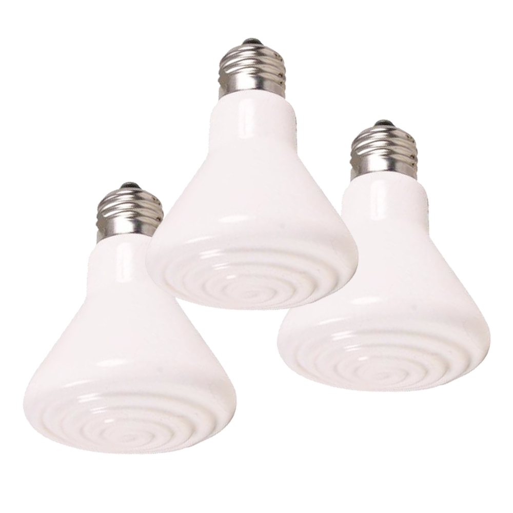 Keramikstrahler - Dunkelstrahler - Wärmestrahler - 100 Watt 3er Pack