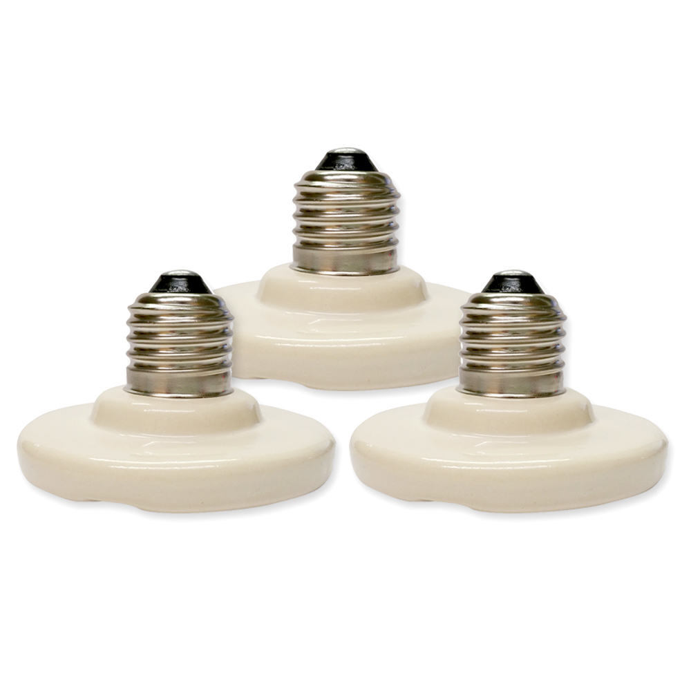 Keramikstrahler - Dunkelstrahler - Wärmestrahler - 75 Watt flach 3er Pack