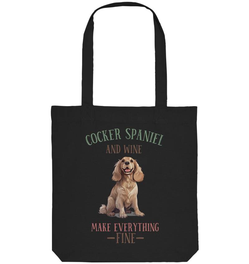 Klassische Tragetasche "Cocker Spaniel"